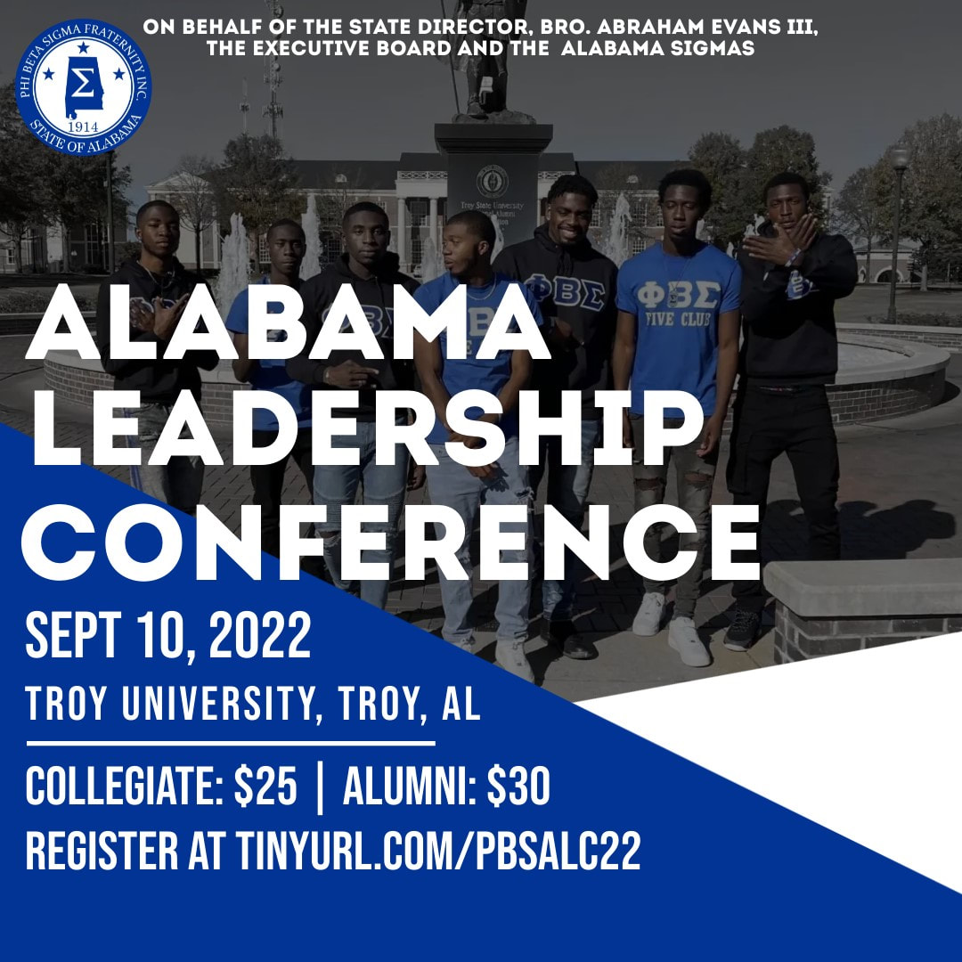 Conferences Alabama Sigmas Phi Beta Sigma Fraternity, Inc.